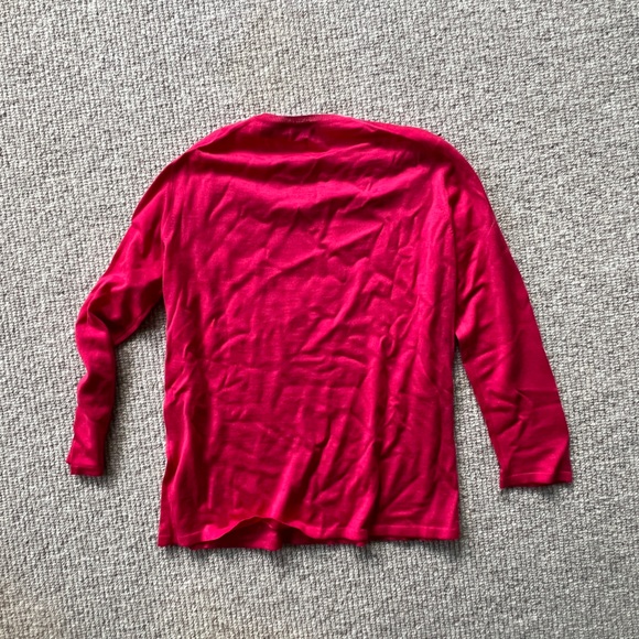 TSE cotton LS sweater - Picture 2 of 3